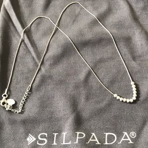 Silpada Sterling Silver necklace laser cut balls